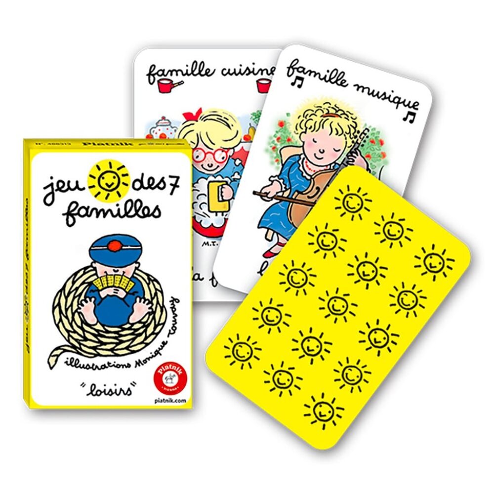 Piatnik - Jeu des 7 familles Matching Card Game  6+ New Sealed ( ADD-ON ONLY )